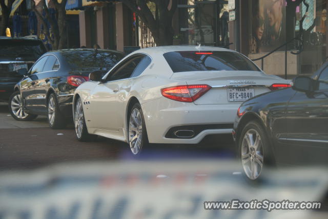 Maserati GranTurismo spotted in Dallas, Texas