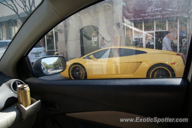 Lamborghini Gallardo spotted in Dallas, Texas