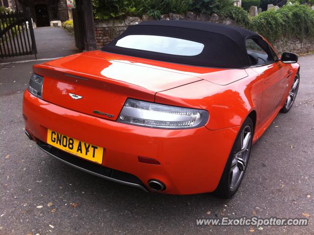 Aston Martin Vantage spotted in Brentwood Essex, United Kingdom