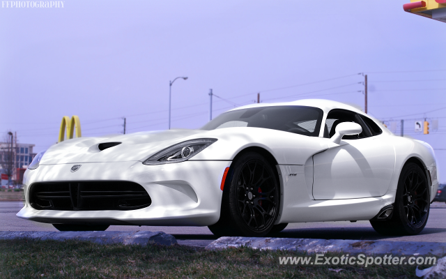 Dodge Viper spotted in Indianapolis, Indiana