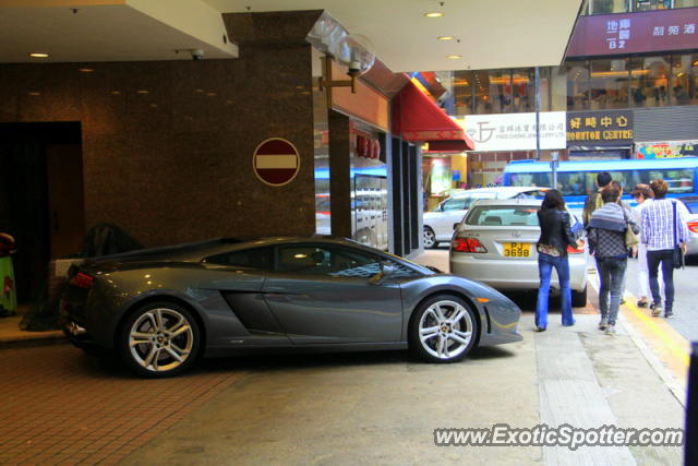 Lamborghini Gallardo spotted in Hong Kong, China