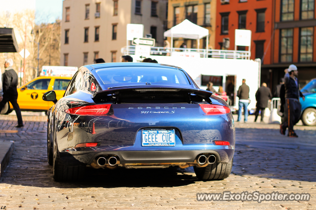 Porsche 911 spotted in Manhattan, New York