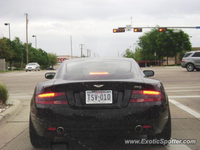 Aston Martin DB9 spotted in Arlington, Texas