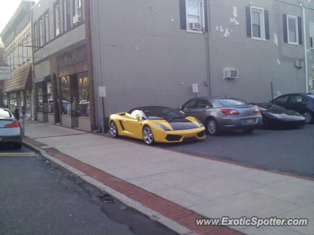Lamborghini Gallardo spotted in Red Bank, New Jersey