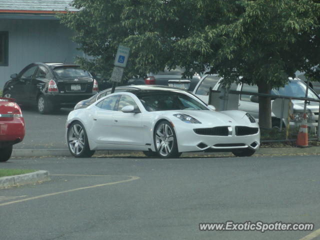 Fisker Karma spotted in Paramaus, New Jersey