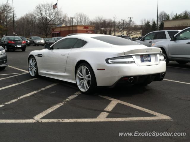 Aston Martin DBS spotted in Indianapolis, Indiana