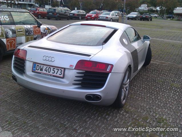 Audi R8 spotted in Rungsted, Denmark