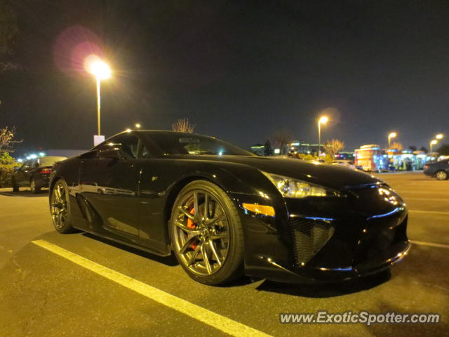 Lexus LFA spotted in Rowland Heights, California