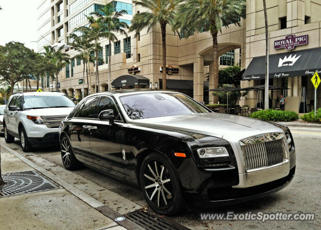Rolls Royce Ghost spotted in Ft Lauderdale, Florida