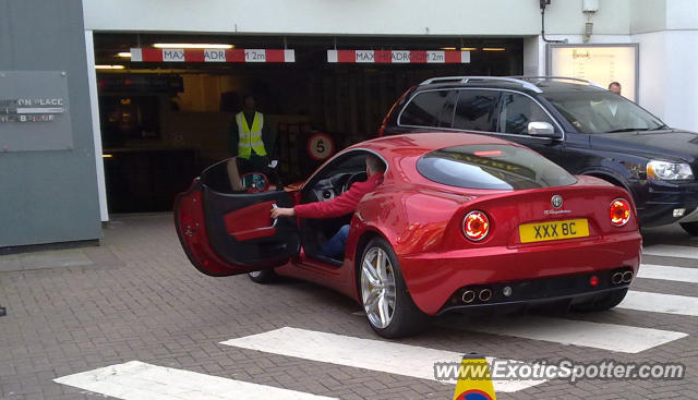 Alfa Romeo 8C spotted in London, United Kingdom