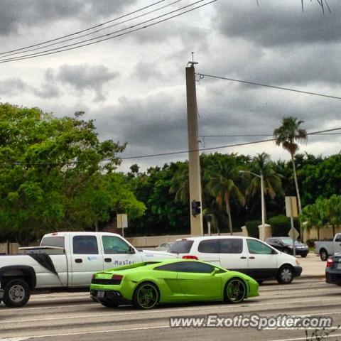 Lamborghini Gallardo spotted in Plantation, Florida