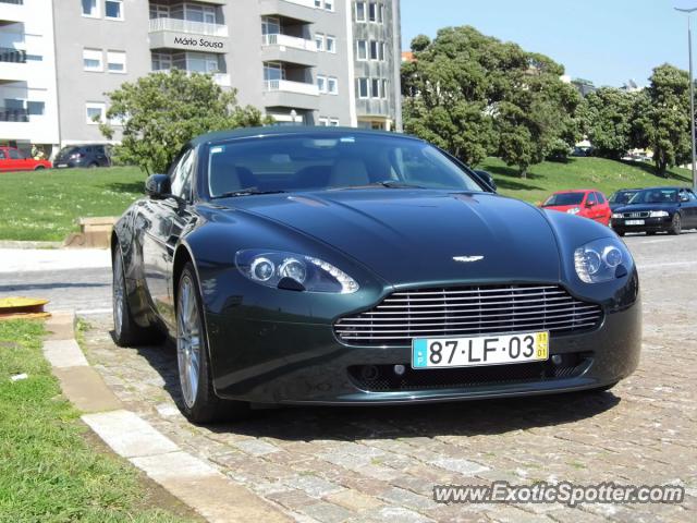 Aston Martin Vantage spotted in Porto, Portugal
