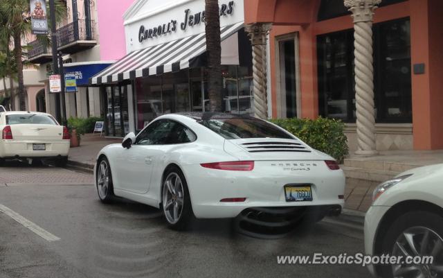 Porsche 911 spotted in Fort Lauderdale, Florida