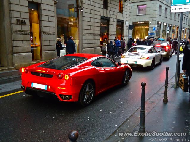 Ferrari F430 spotted in Milan, Italy