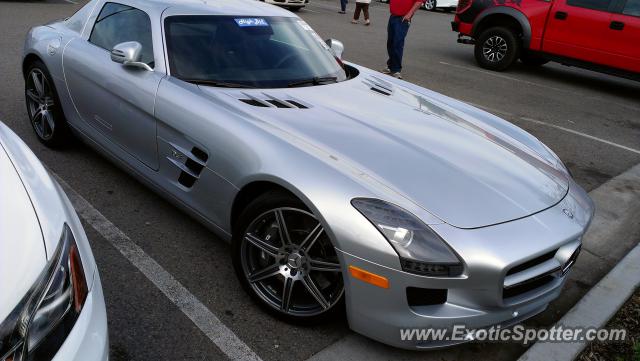 Mercedes SLS AMG spotted in Riverside, California