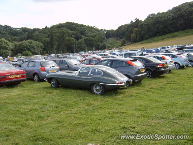 Jaguar E-Type spotted in Worcestershire, United Kingdom