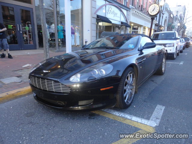 Aston Martin DB9 spotted in Red Bank, New Jersey