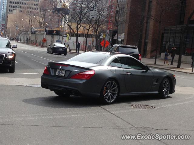 Mercedes SL 65 AMG spotted in Toronto, Canada