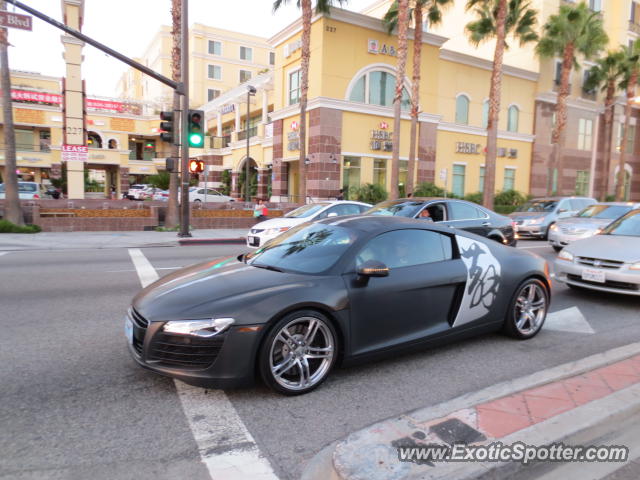 Audi R8 spotted in San Gabriel, California