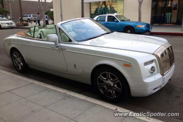 Rolls Royce Phantom spotted in Los Angeles, California