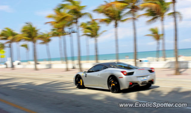 Ferrari 458 Italia spotted in Ft Lauderdale, Florida