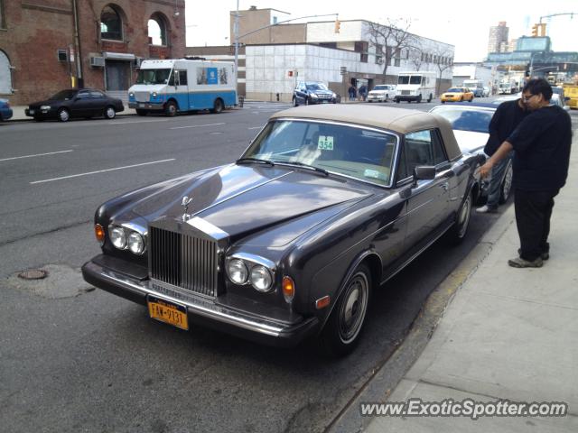 Rolls Royce Corniche spotted in Manhattan, New York