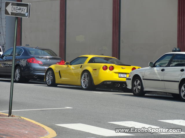 Chevrolet Corvette Z06 spotted in Red Bank, New Jersey