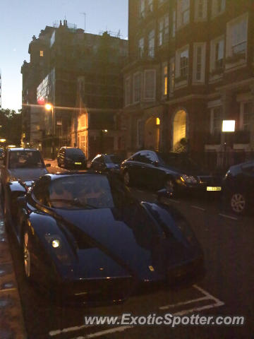 Ferrari Enzo spotted in London, United Kingdom