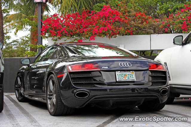 Audi R8 spotted in Miami, Florida