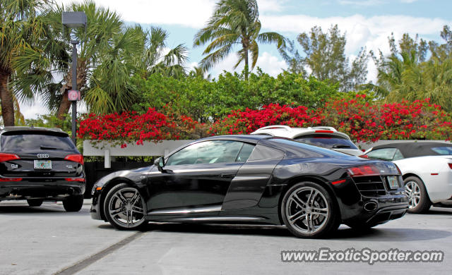 Audi R8 spotted in Miami, Florida