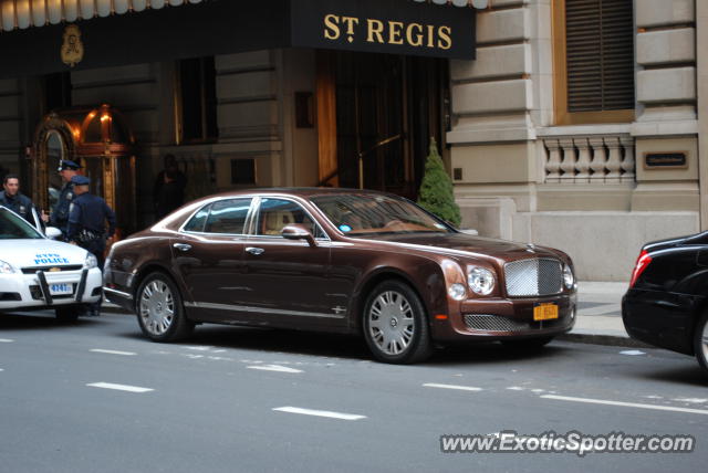 Bentley Mulsanne spotted in New York, New York