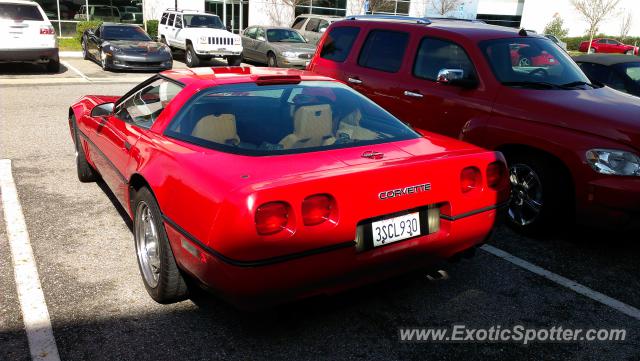 Chevrolet Corvette ZR1 spotted in Riverside, California