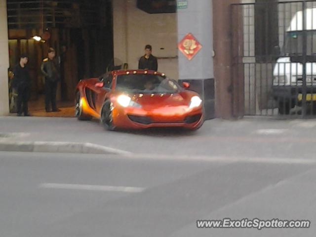Mclaren MP4-12C spotted in Shanghai, China