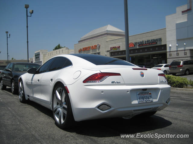 Fisker Karma spotted in City of Industry, California