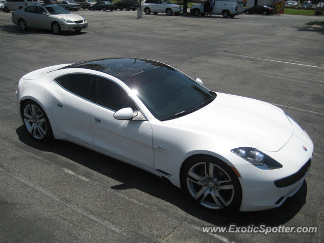 Fisker Karma spotted in City of Industry, California
