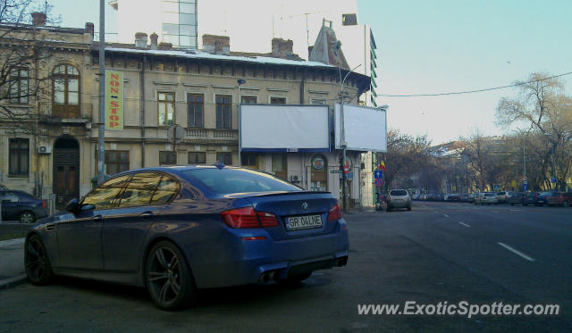 BMW M5 spotted in Bucharest, Romania