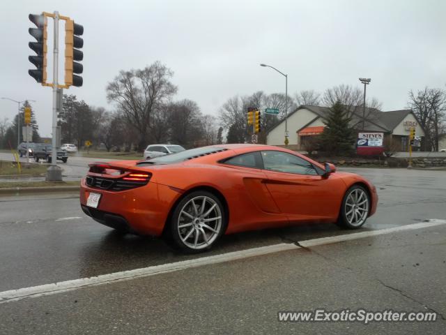 Mclaren MP4-12C spotted in Madison, Wisconsin