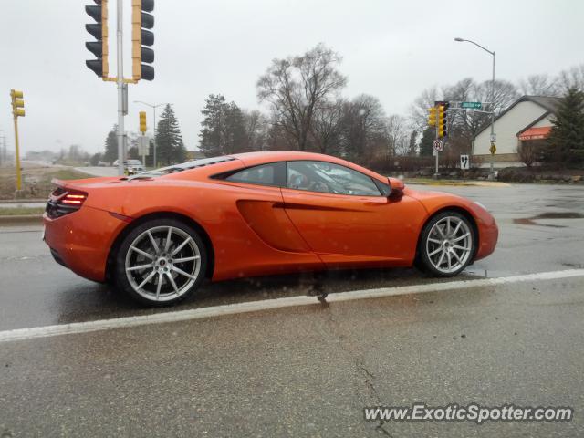 Mclaren MP4-12C spotted in Madison, Wisconsin