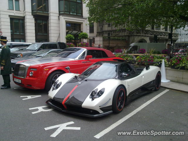 Pagani Zonda spotted in London, United Kingdom