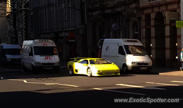 Lamborghini Diablo spotted in London, United Kingdom