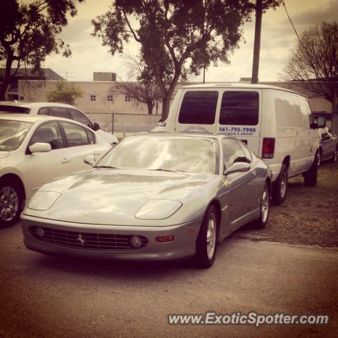 Ferrari 456 spotted in West Palm Beach, Florida