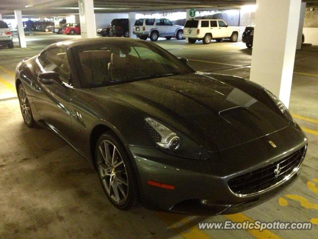 Ferrari California spotted in Buckhead, Georgia