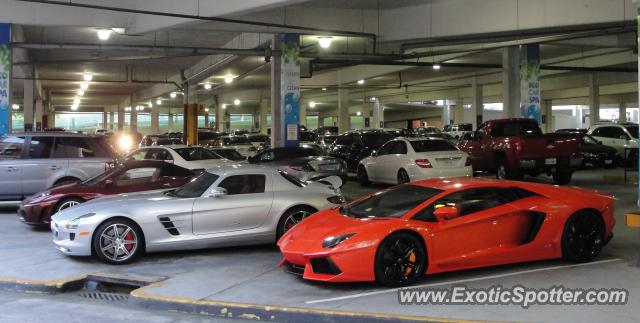 Lamborghini Aventador spotted in Tysons Corner, Virginia