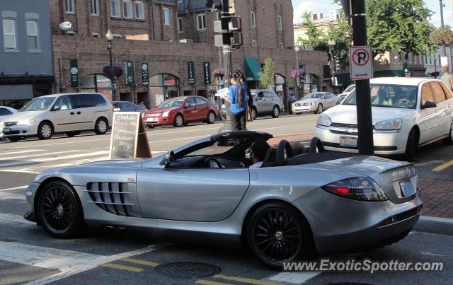 Mercedes SLR spotted in Washington DC, Virginia