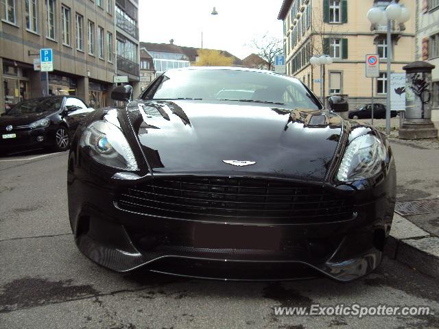 Aston Martin Vanquish spotted in Zurich, Switzerland