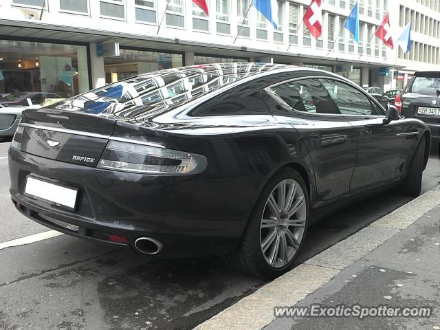 Aston Martin Rapide spotted in Zurich, Switzerland