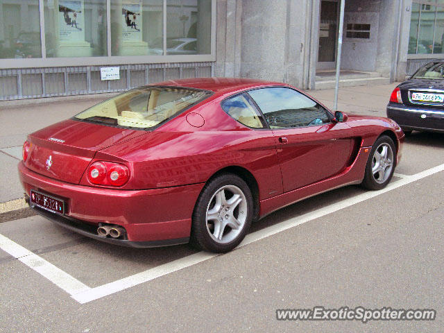 Ferrari 456 spotted in Zurich, Switzerland