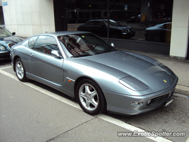 Ferrari 456 spotted in Zurich, Switzerland