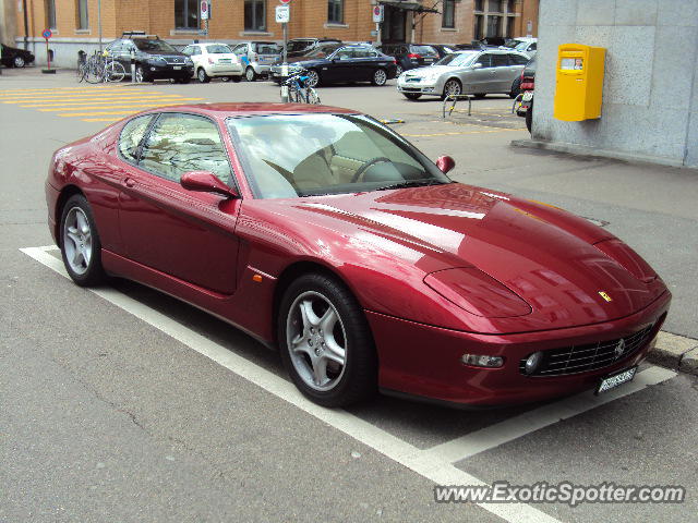 Ferrari 456 spotted in Zurich, Switzerland