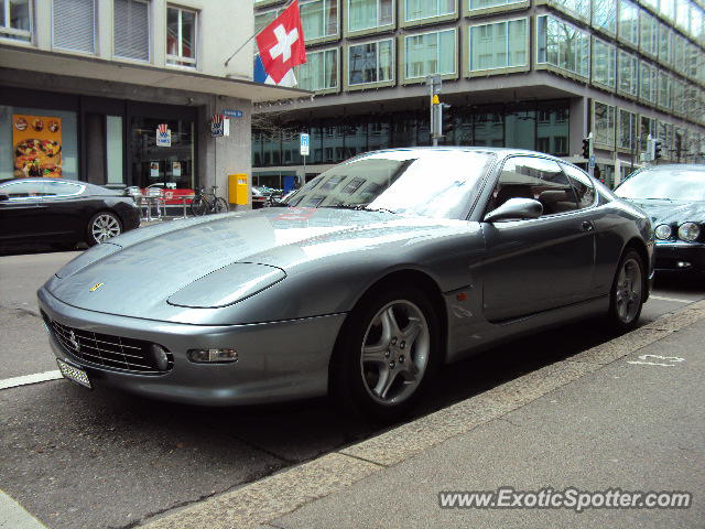 Ferrari 456 spotted in Zurich, Switzerland